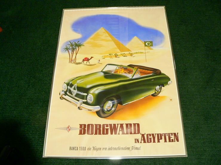 Bild 1: Schönes Poster für Oldtimer Fans     Borgwart in Ägypten 70 x 100 cm