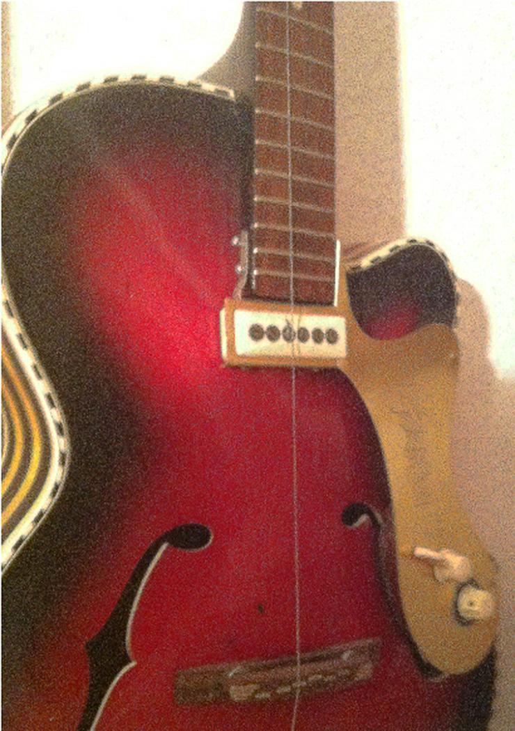 60er E Guitar Teilauflösung Höfner Framus Klira Hopf Welson Hagström Tausch & Suche andere 60er E GIT & BASS & AMP Echo Efffekte defektes - E-Gitarren & Bässe - Bild 6