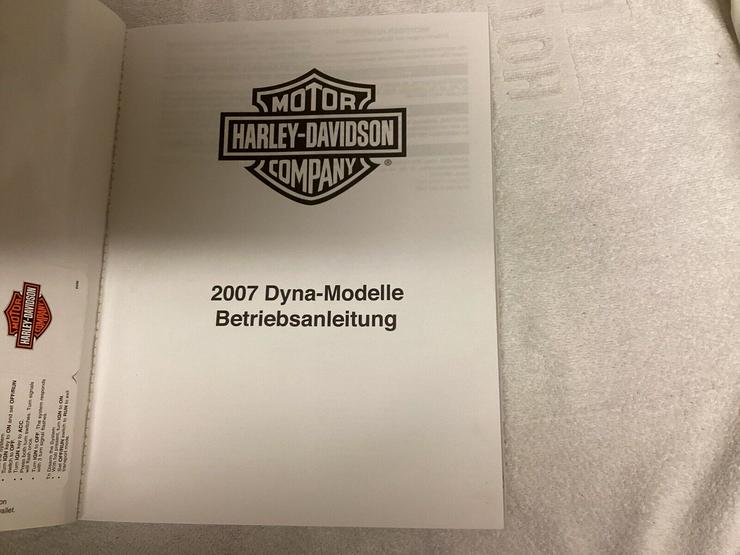 Bild 2: Bedienungsanleitung Manual Harley-Davidson Dyna Modelle 2007+