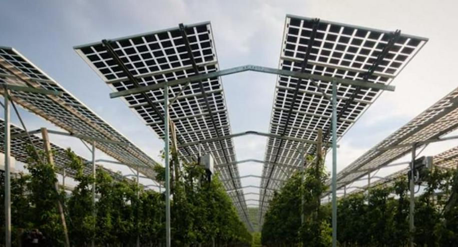 Bild 5: 685W HJT HIT NType Bifacial PV-Zaun Photovoltaik Modul Solar-Zaun Carport Markise Balkonkraftwerk 3m² = 1/3 Montagematerial sparen!!