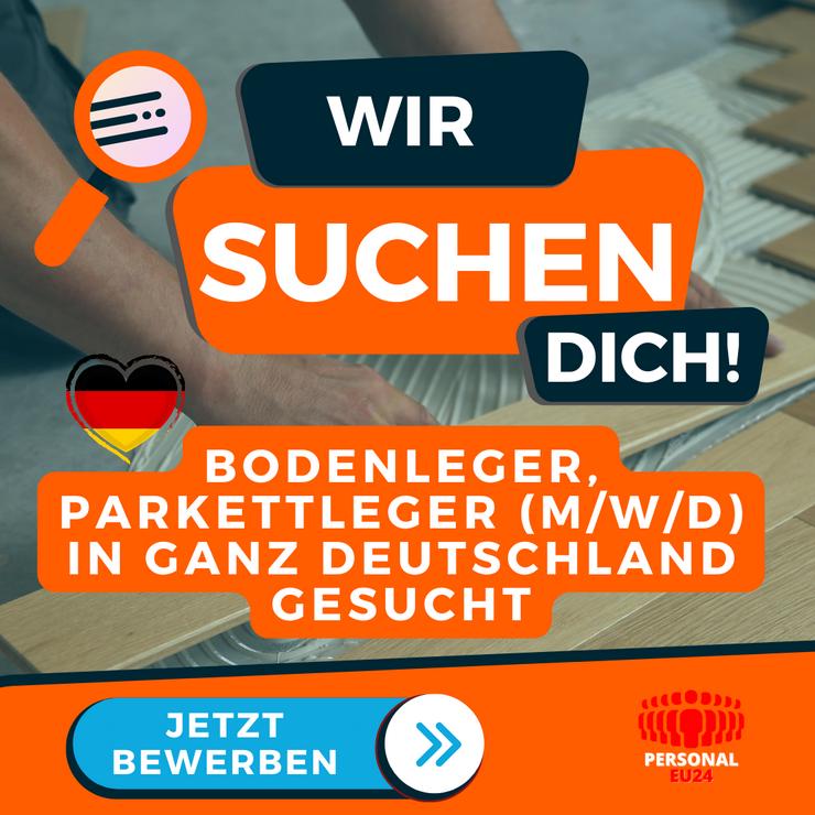 Bodenleger, Parkettleger (m/w/d) in ganz Deutschland gesucht