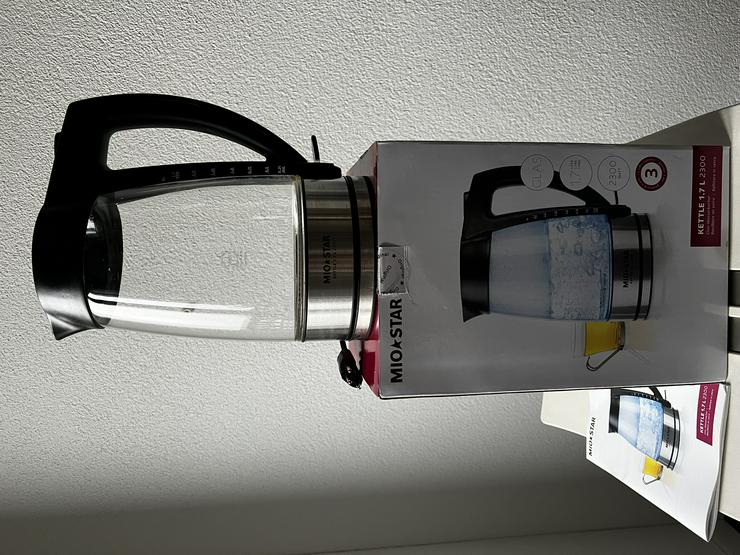 Wasserkocher Mio-Star Kettle 1,7L 2300W mit OVP, Zustand gut - Wasserkocher - Bild 1
