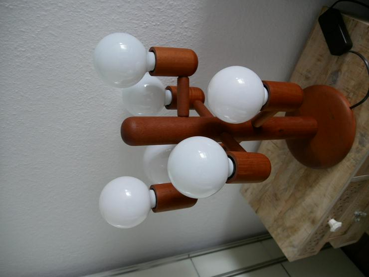 Bild 4: Tischlampe teak Mid century