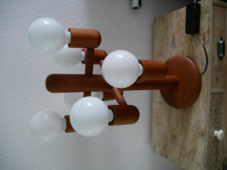 Tischlampe teak Mid century