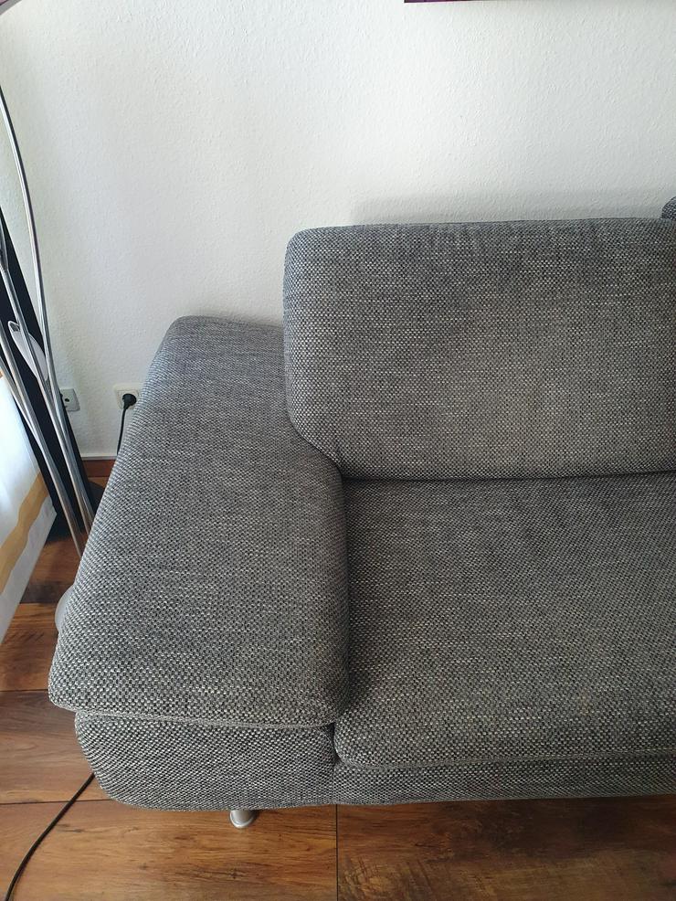 Sofa 2 Sitzer von W.Schillig mit Ottomane und Hocker - Sofas & Sitzmöbel - Bild 6