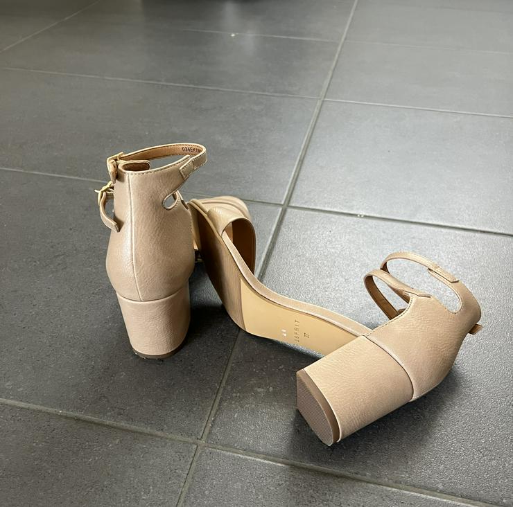 Esprit Damen Sandale Sandalette beige Größe 37 - Größe 37 - Bild 17