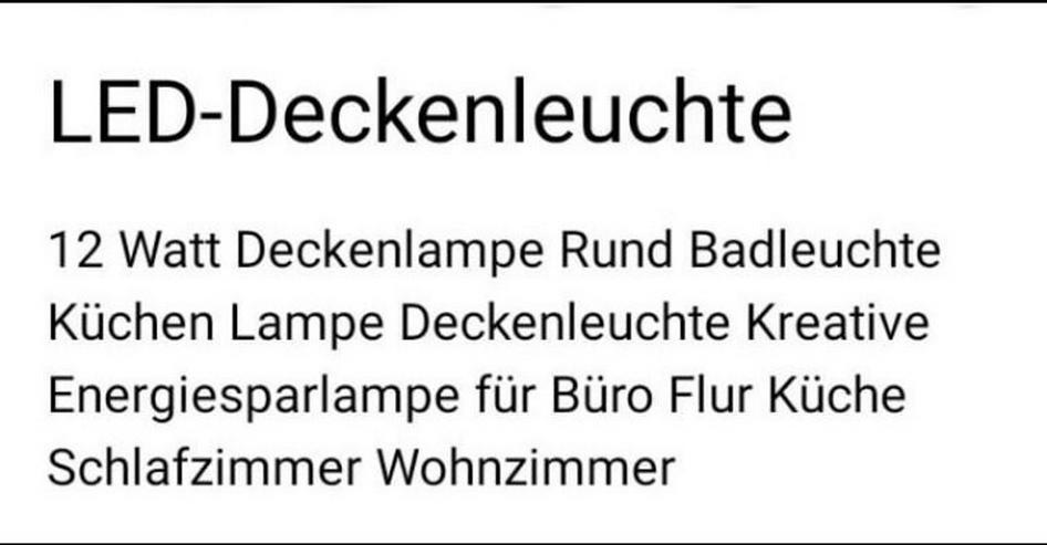 Bild 2: LED-Deckenleuchte 