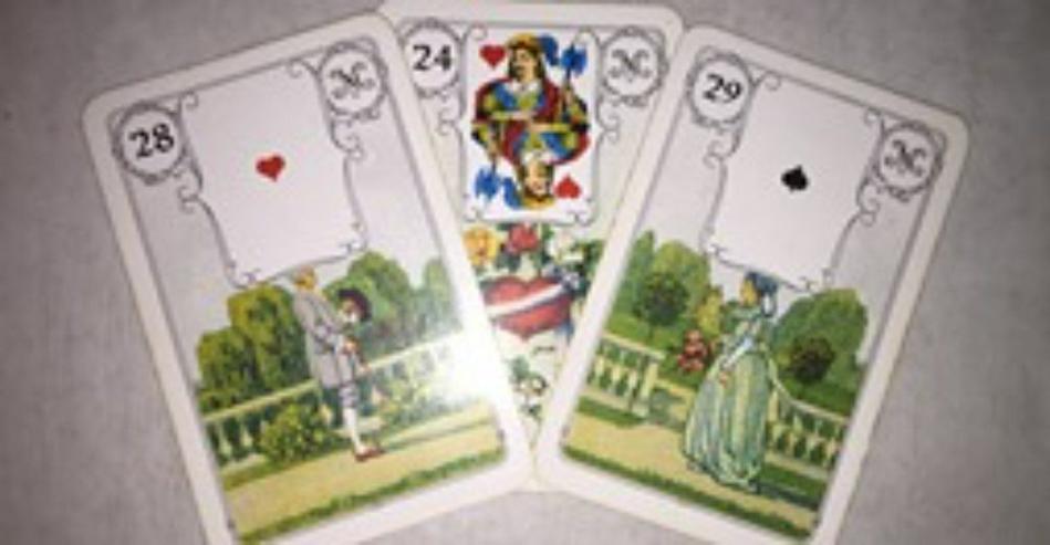 Bild 3:  Kartenlegen mit Lenormand-Karten 30 jähige Erfahrung 