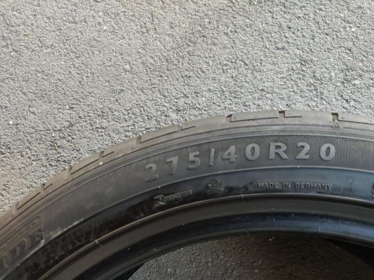 275/40 R20 + 315/35 R20  Dunlop Sport MAXX GT DSST runflat - Sommerreifen - Bild 10