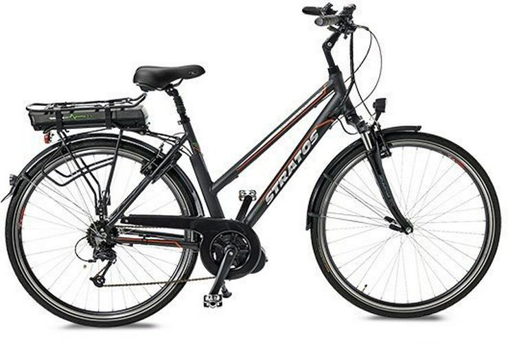 E-Bike Pedelec Prophete Stratos Alu, Rahmenhöhe 50cm, Samsung Lithium Akku 36V, 250W, 10Ah, 8 Gänge, Freilauf, Anfahrhilfe