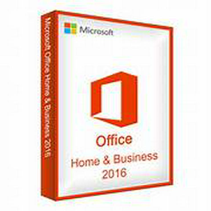 MICROSOFT OFFICE 2016 HOME AND BUSINESS E- Mail Versand