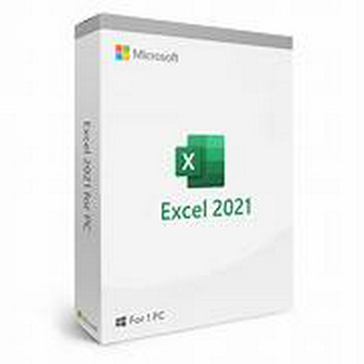 Microsoft Excel 2021 sofort Email Versand, Deutsche Version - Office & Datenbearbeitung - Bild 1