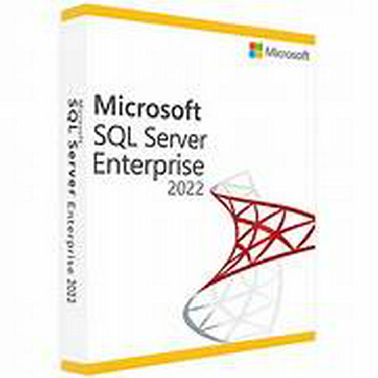 Microsoft SQL Server 2022 Enterprise 1 User 16 Core NEU - Betriebssysteme - Bild 1