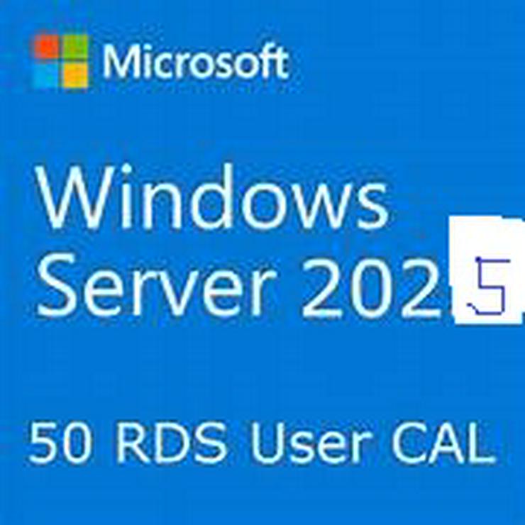 Bild 2: Server 2025 RDS 50 User CAL´s Express Email in Minuten NEW