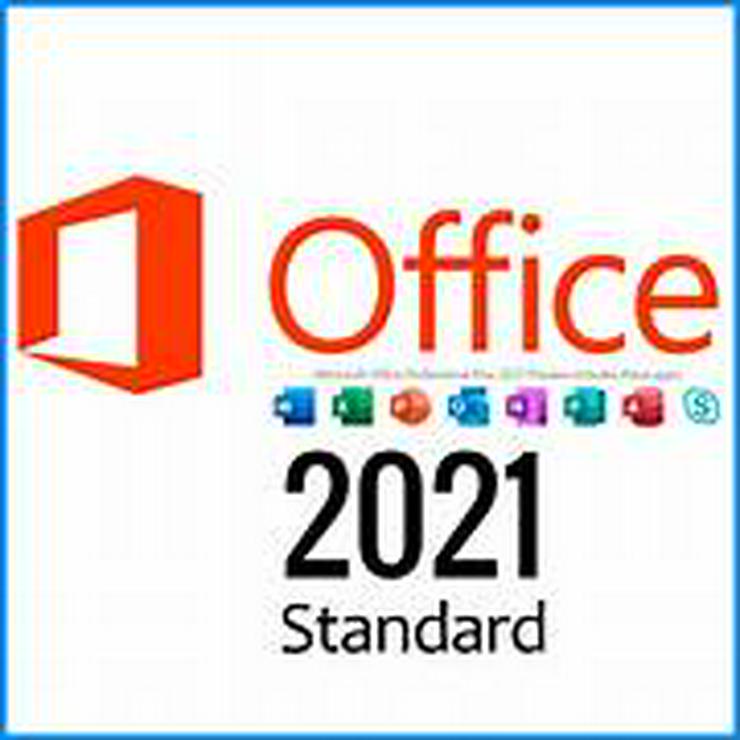 Microsoft Office 2021 Standard 3 PC E- Mail Versand
