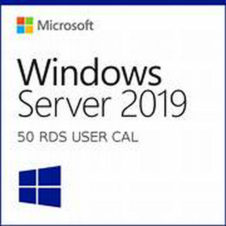 Microsoft Windows Server 2019 - 50 RDS user CALs - Express Email Versand -