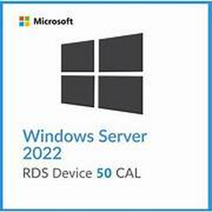 Windows Server 2022 Remote Desktop Services - 50 Device CAL - Produkt Key -