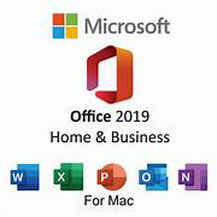 Microsoft Office 2019 Home and Business for Mac - Download Version - 25 Zeichen Produkt Key zur Aktivierung auf offizieller Seite .