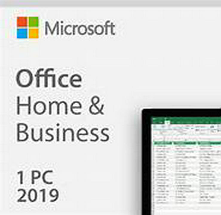 Microsoft Office 2019 Home and Business-for Windows - Download Version - 32/64 bit - Download von offizieller MS Seite 
