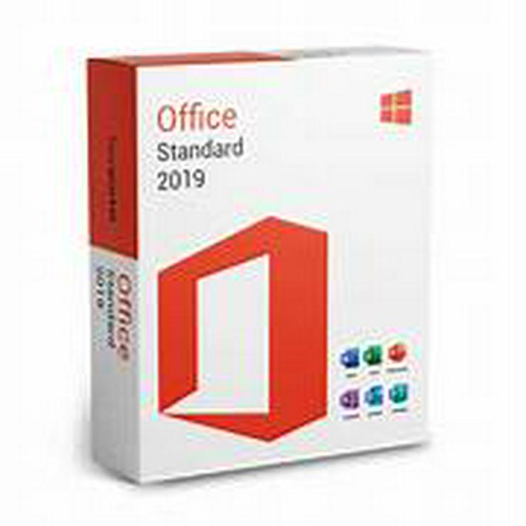 Microsoft Office 2019 Standard fuer Windows 32/64 bit - Download Version - LTSC - 25 Zeichen Produkt Key und Software Download Link per Email Express Zustellung