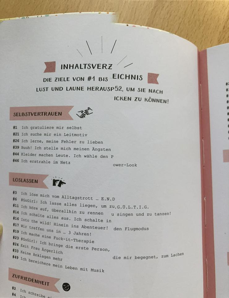 Eintragbuch “Ich will die Heldin meines Lebens sein“, UNBENUTZT - Weitere - Bild 6