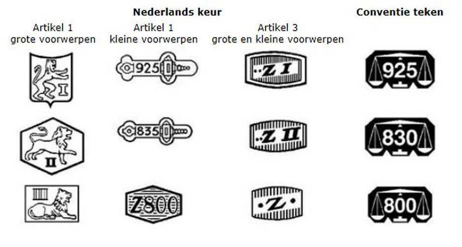 Bild 17: Massiv Besteck 12 Personen 77 Tlg. Niederlande 835 Silber Monogramm