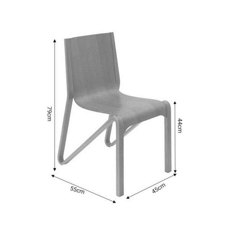 Stuhl in Schichtholz, Modell W-20 - Sofas & Sitzmöbel - Bild 3