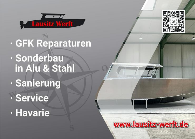 individuelle GFK Reparatur Antifouling Sanierung Lackierung Aufbereitung