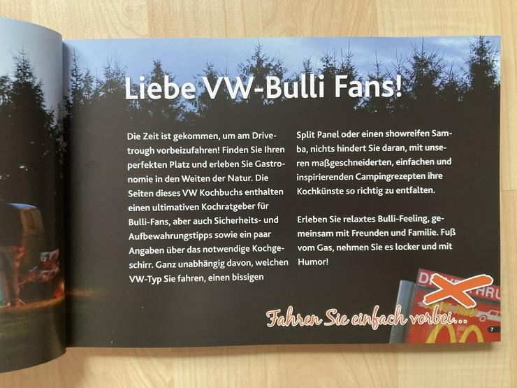 Bild 4: VW Bulli Kochbuch Das Original UNBENUTZT