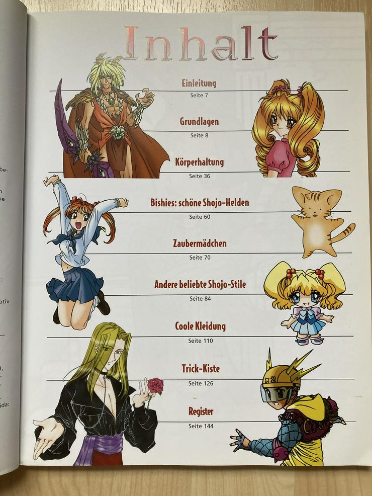 Bild 3: Shojo Mädchen-Mangas zeichnen und malen Ch. Hart UNBENUTZT