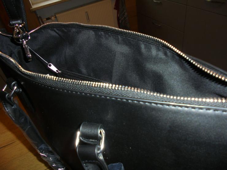 Bild 2: NEU: Damen Handtasche- Schultertasche schwarz v. even & odd