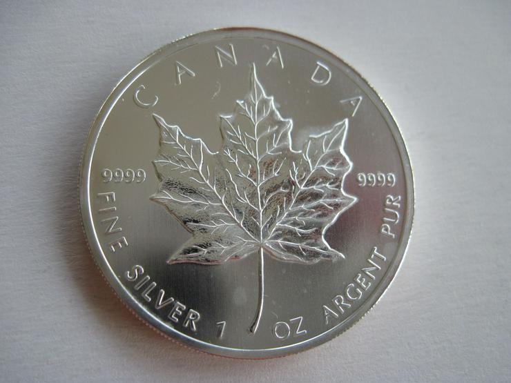 Bild 1: 5 Dollar Canada Kanada 2011 Maple Leaf 1 Oz Silber 