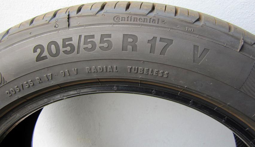 Sommerreifen 4 Continental ContiPremiumContakt 5 Größe 205/55 R 17 V - Weitere - Bild 4