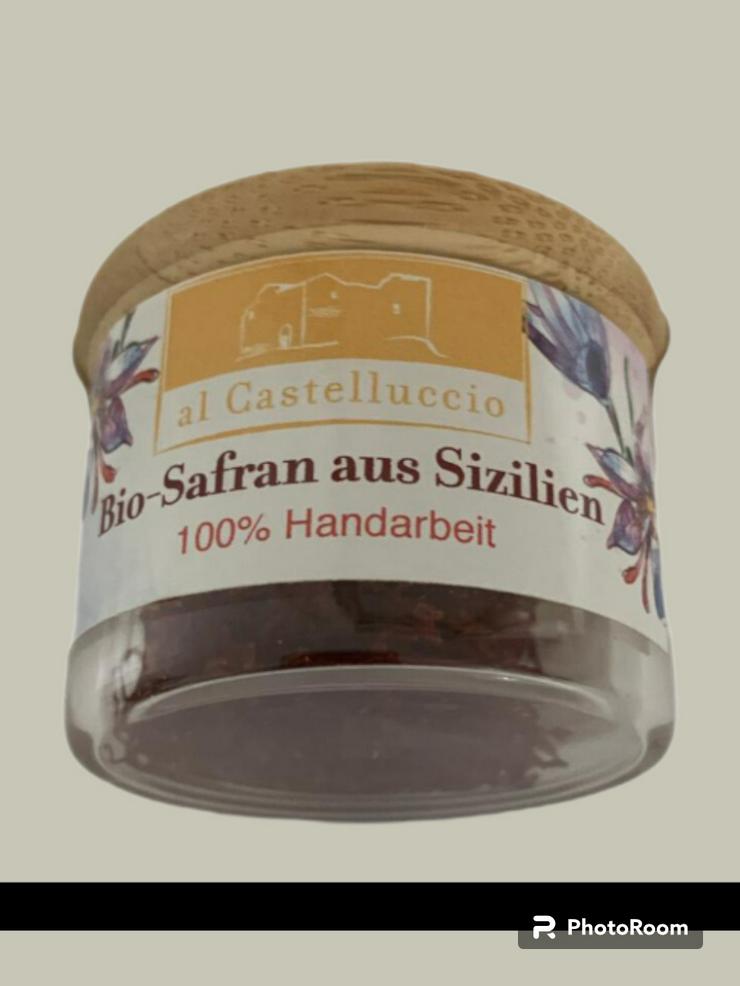 Bild 1: Bio-Safran aus Sizilien 