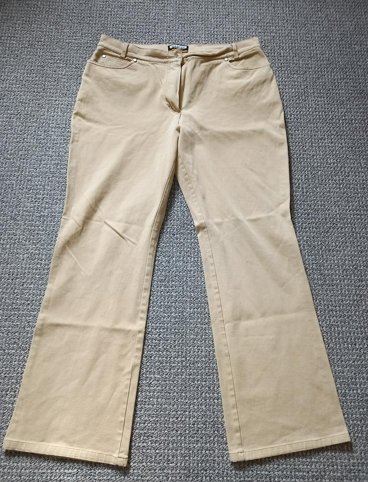 Bild 1: Vintage Damen Bootcut Stretch Hose Größe 44