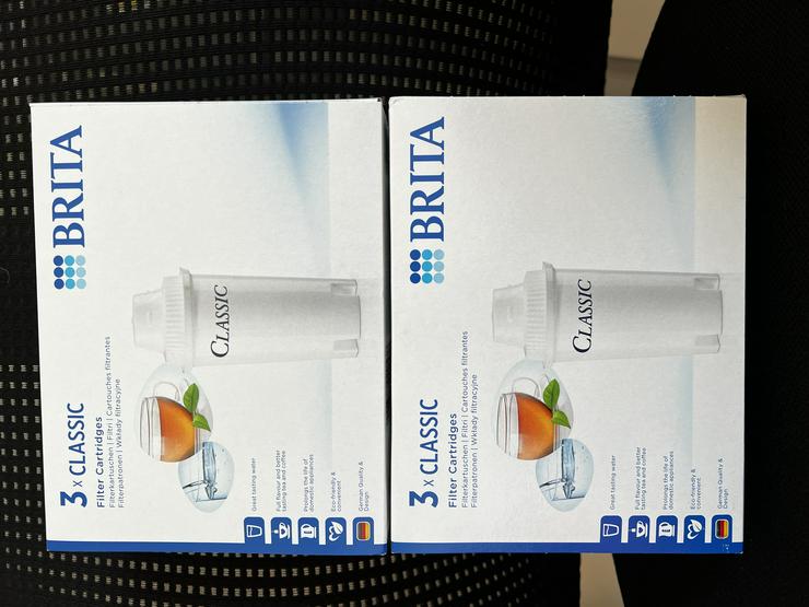 Doppelpack (6 Stk) Brita Classic Filterkartuschen, Neu + OVP