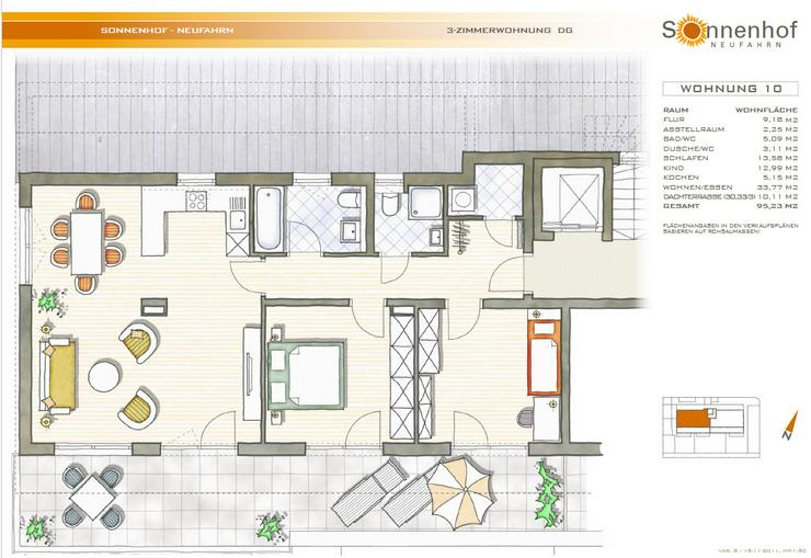 Bild 11: Provisionsfrei! Helle, moderne Dachgeshcosswohnung