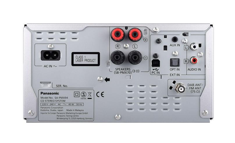 Panasonic High Resolution Audio Hifi System (neuwertig) - Stereoanlagen & Kompaktanlagen - Bild 1