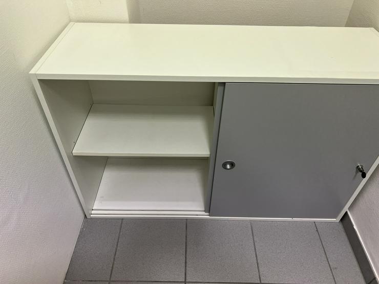 Schiebetür Aktenschrank mit Schlüssel Büroschrank - Ordnen - Bild 3