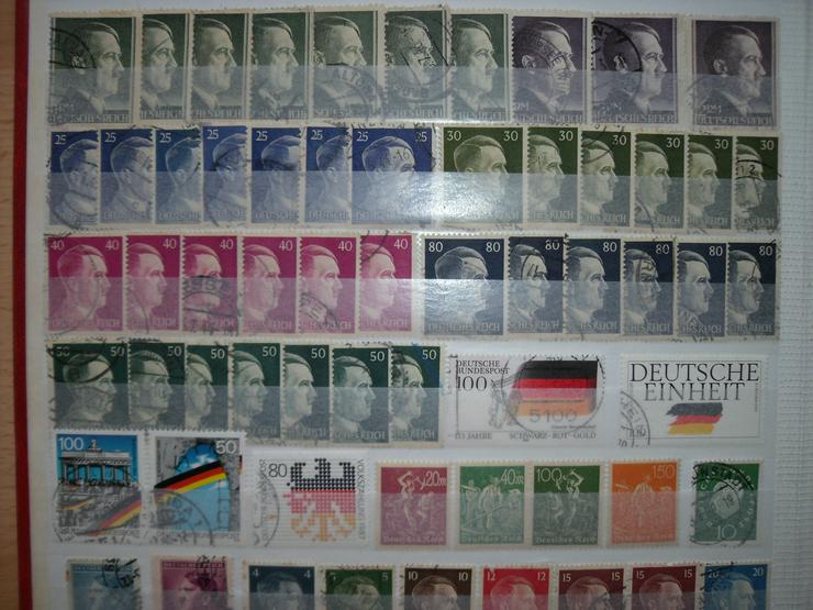 Bild 10: 2 Reichsmark 3 St Hindenburg - Deutsches Reich  1937-39  silber + Geschenk Briefmarke.
