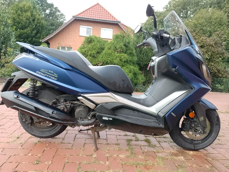 Kymco New Downtown 350 i blau metallic - Kymco - Bild 3