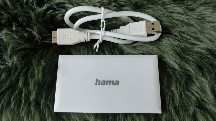 HAMA USB 3.0 Multicardreader weiss SD/Micro SD/CF/MS