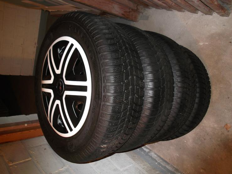 Bild 1: 4x 15 Zoll Kumho Winterreifen auf Stahlelgen 60 € VB