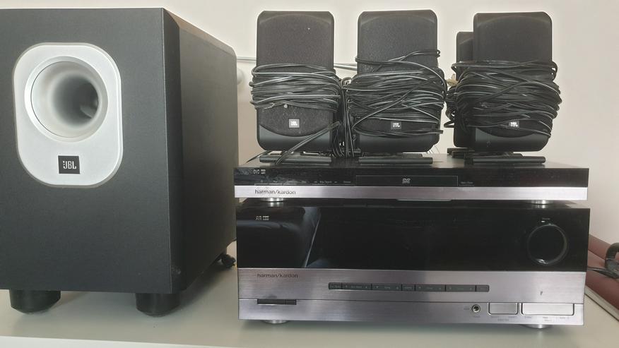 Harman Kardon Heimkinosystem 5.1 mit AVR 138 und DVD 28 