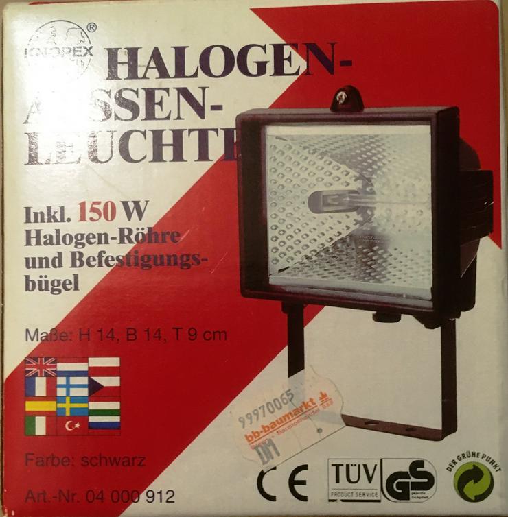 Halogenleuchte für außen, 150 W