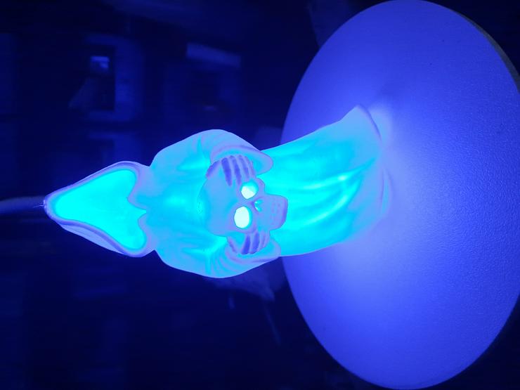 Bild 1: Led lampe licht Geist Halloween 