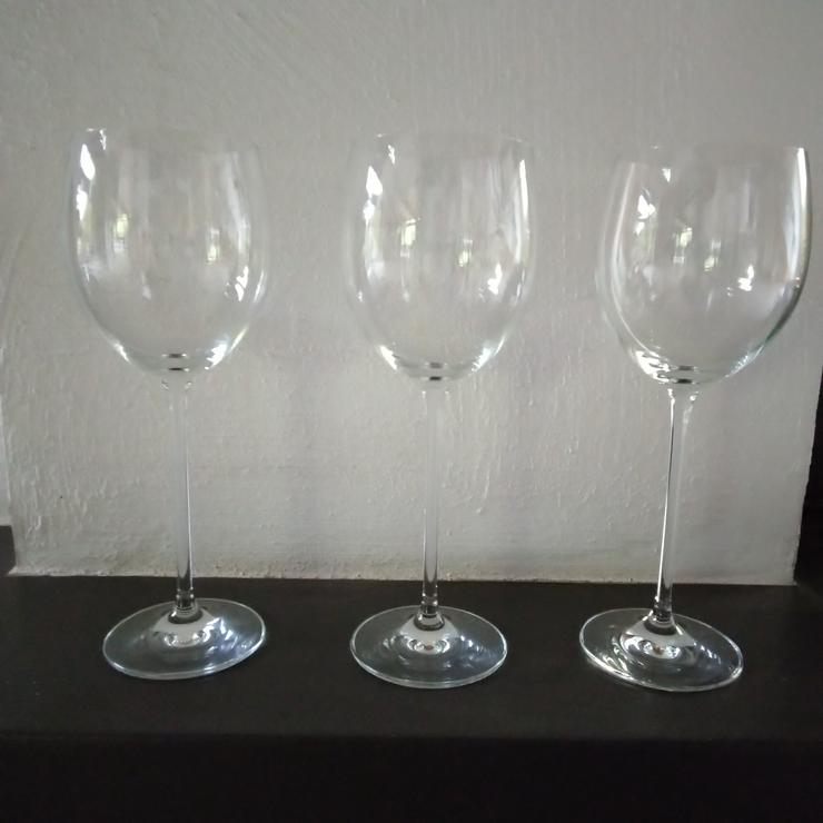 Bild 1: SCHOTT/ZWIESEL, Glasserie Excelsior, 3 Bordeauxgläser