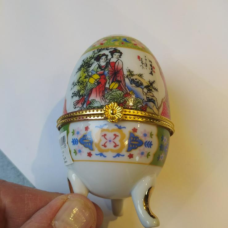 3 wunderschöne Dekoeier (es muss nicht immer Fabergé sein!) - Weitere - Bild 4