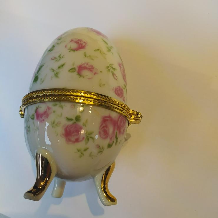 3 wunderschöne Dekoeier (es muss nicht immer Fabergé sein!) - Weitere - Bild 7