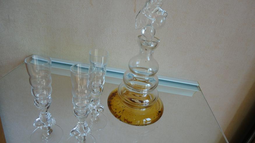 NACHTMANN Likörset mit Likörkaraffe Glas klar 5-teilig